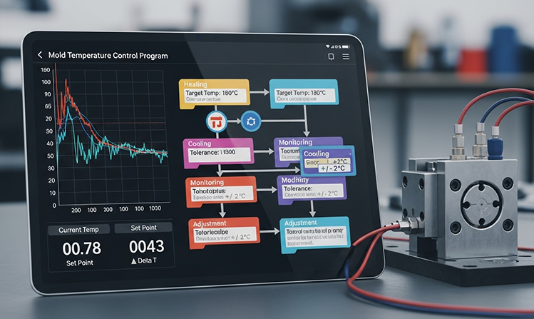 정밀 금형 온도 제어 시스템